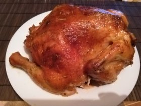 Идеальная курица запечённая в духовке