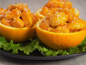 Курица в апельсиновом соусе