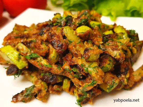 Острая закуска из кабачков Острая закуска из кабачков