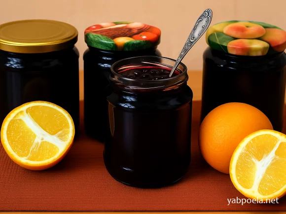 Варенье из чёрной смородины с апельсином