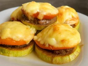 Бургеры из кабачка в духовке