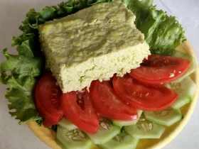 Кабачково-куриная запеканка без муки