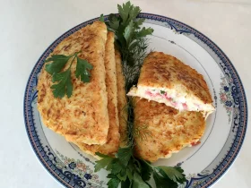 Кабачковые чебуреки