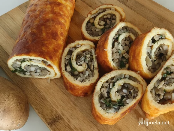 Бризоль с грибами в духовке Бризоль с грибами в духовке