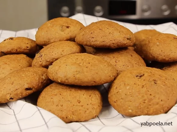 Постное овсяное печенье