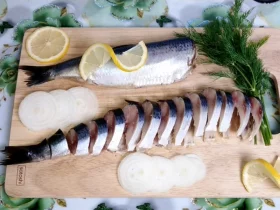 Пряная селёдка домашнего посола