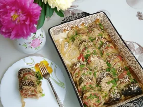 Скумбрия с соусом: Нежная рыба в сметанно-соевом маринаде в духовки