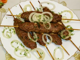 Люля-Кебаб в духовке (На шпажках)