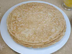 Ажурные блинчики на кефире и минералке