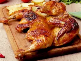 Курица запеченная в глазури