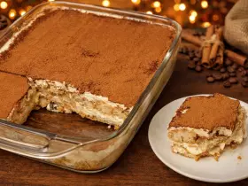 Воздушный домашний тирамису с кремом из маскарпоне