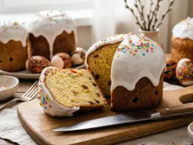 Идеальная глазурь для пасок на желатине (не крошится и не липнет)