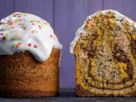 Оригинальная разноцветная паска