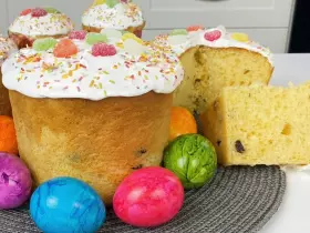 Нежная и воздушная паска на желтках