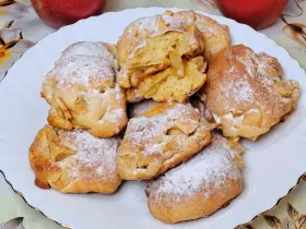 Мягкое печенье с яблоками