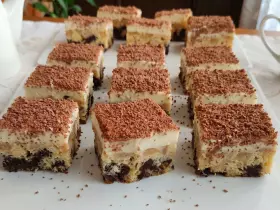 Яблочный пирог с заварным кремом