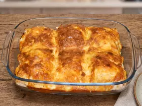 Запеченная скумбрия в лаваше