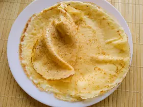 Тонкие блины на молоке