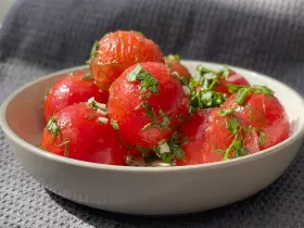 Голые маринованные помидоры без кожицы (по-херсонски)